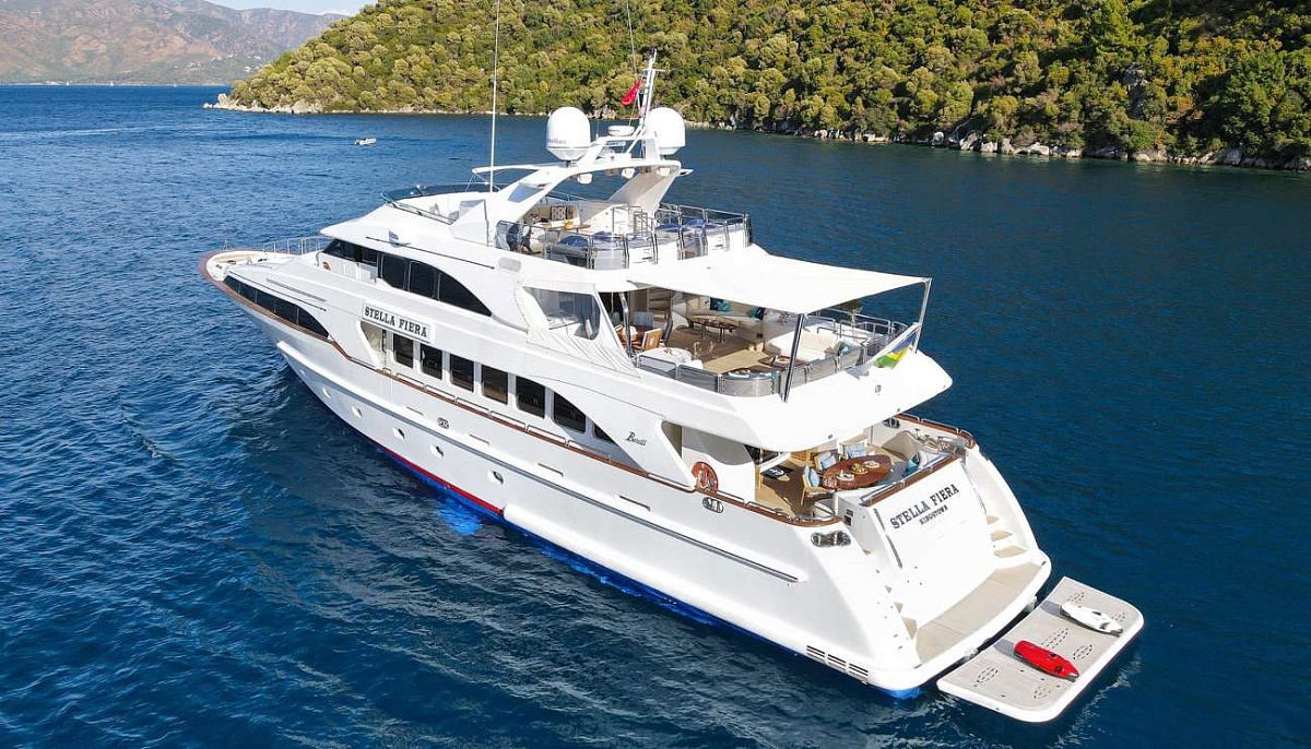Чартер яхты Benetti 115 в Турции