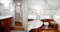 Аренда яхты Ferretti 68 на Миконосе - ванная