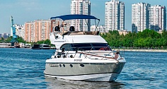Аренда яхты Fairline Phantom 40 в Москве и Подмосковье