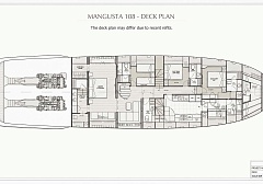 Продажа яхты Mangusta 108 во Франции - палн палубы