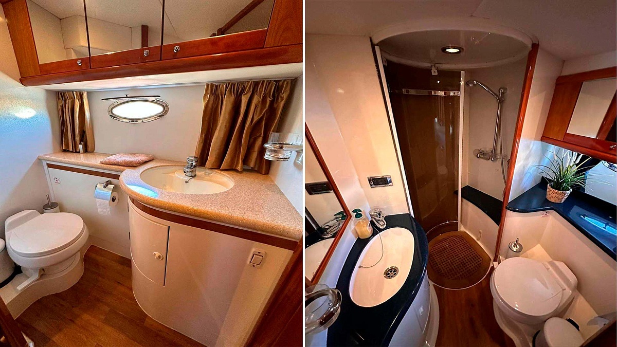 Продажа Sunseeker Camargue 50 в Испании - гальюн