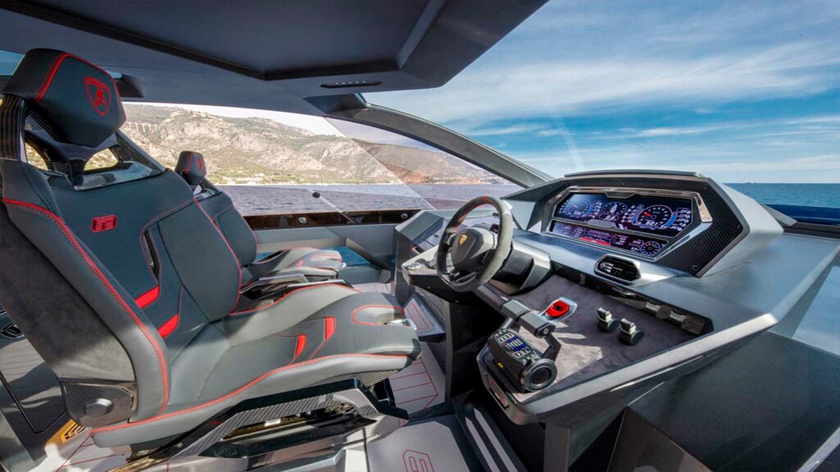 Навигационная панель Lamborghini 63