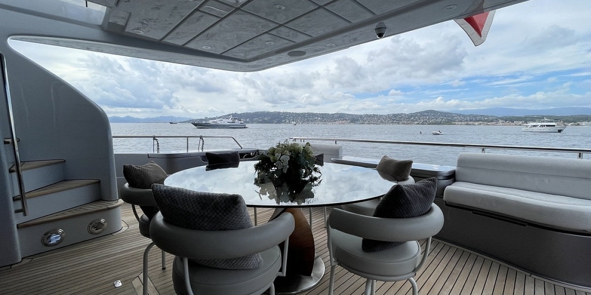 Аренда яхты Ferretti 881 RPH во Франции