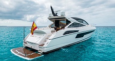 Аренда яхты Sunseeker Predator 68 на Ибице - купальная платформа