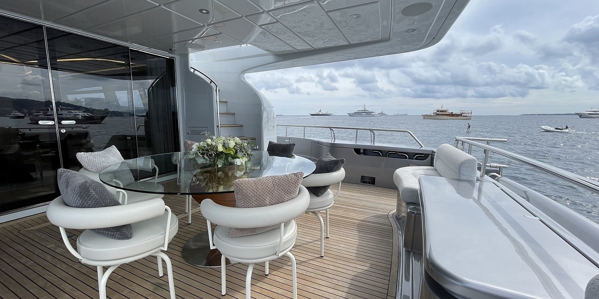 Аренда яхты Ferretti 881 RPH во Франции