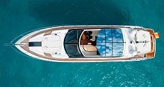 Аренда яхты Sunseeker Predator 68 на Ибице - вид сверху