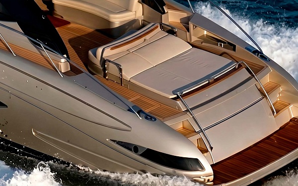 Аренда яхты Riva 63 Vertigo во Франции - лежаки на корме яхты