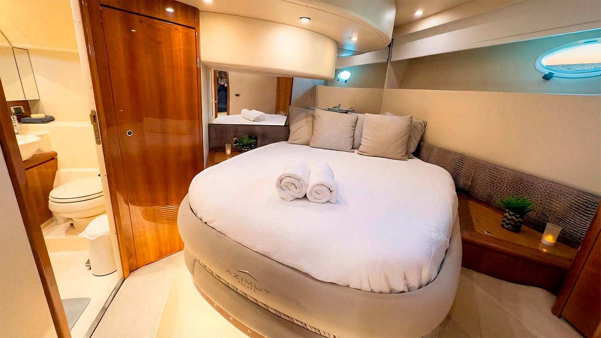 Аренда яхты Azimut 58 Limaya на Миконосе - мастер каюта