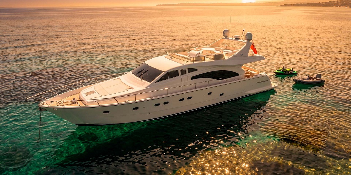 Аренда яхты Ferretti 68 на Миконосе, Греция