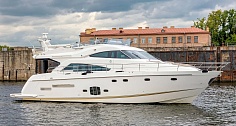 Аренда моторной яхты Fairline 65 Squadron - Санглара в Спб