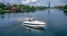 Аренда каютного катера Nordic 38 в Санкт-Петербурге