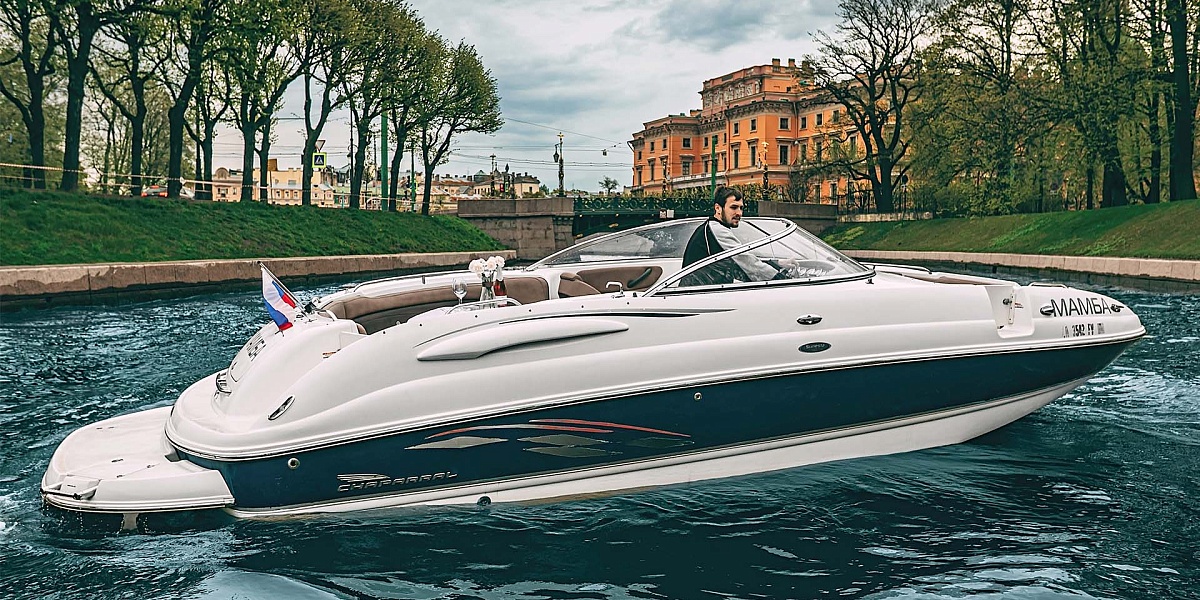 Аренда катера Chaparral Sunesta 254 МАМБА в Петербурге